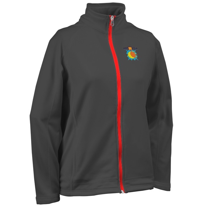 Custom Brushed Back MicroFleece Jacket - Ladies'