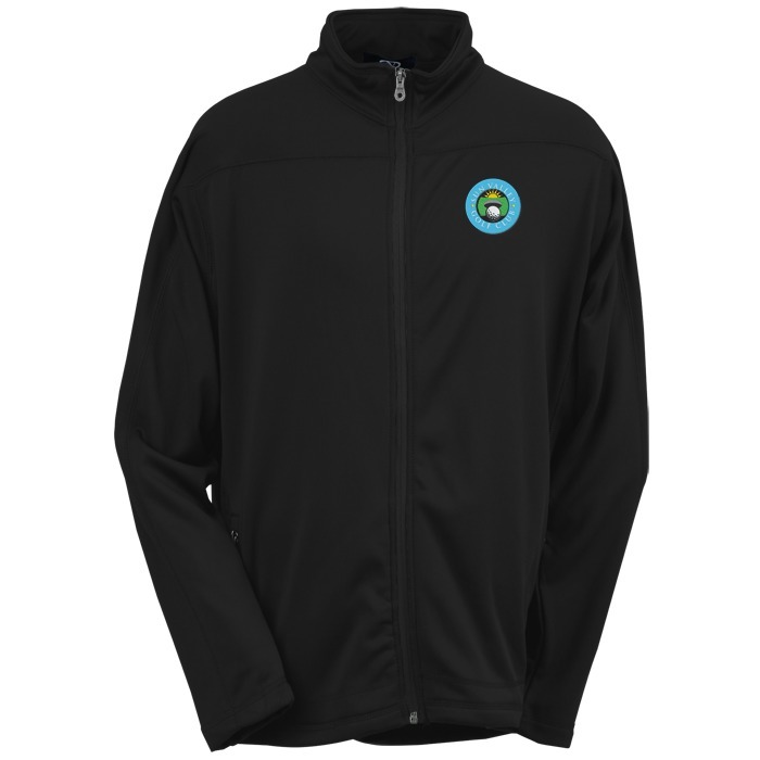 Custom Brushed Back MicroFleece Jacket - Men's