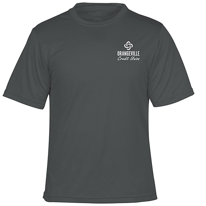 Custom Pro Team Heathered Performance Tee - Men's - Screen
