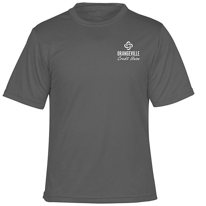 Custom Pro Team Heathered Performance Tee - Men's - Screen