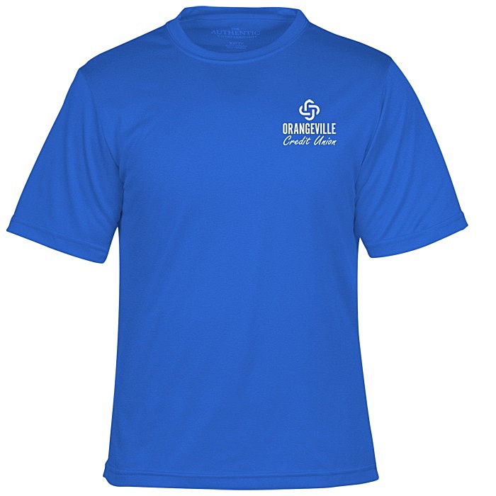 Custom Pro Team Heathered Performance Tee - Men's - Screen