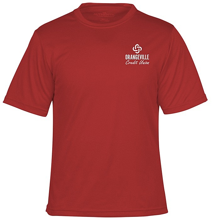 Custom Pro Team Heathered Performance Tee - Men's - Screen