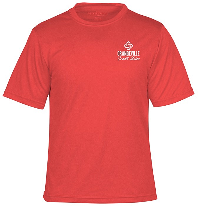 Custom Pro Team Heathered Performance Tee - Men's - Screen