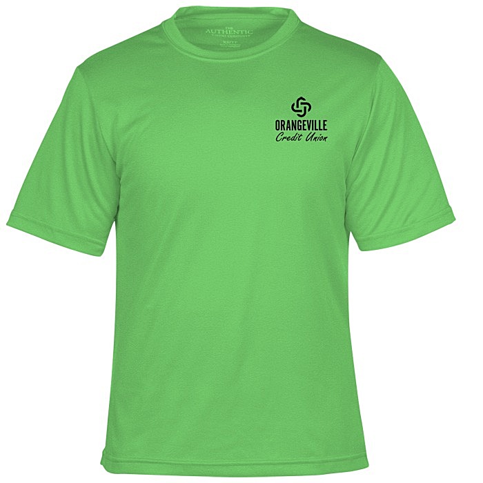 Custom Pro Team Heathered Performance Tee - Men's - Screen