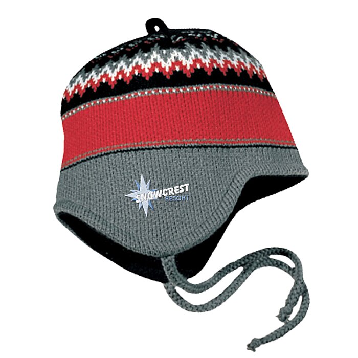 Custom Heavyweight Helmet Toque - Chevron