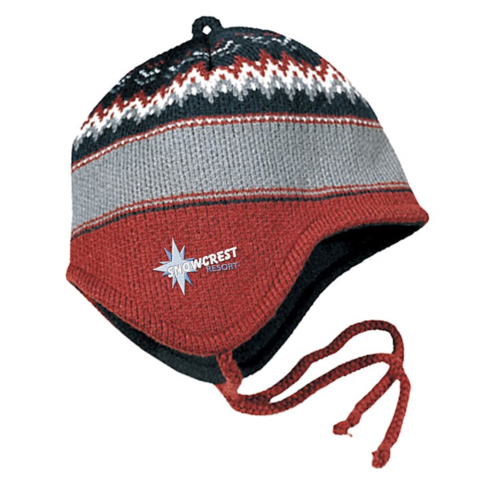 Custom Heavyweight Helmet Toque - Chevron