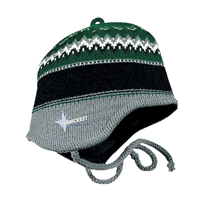 Custom Heavyweight Helmet Toque - Chevron