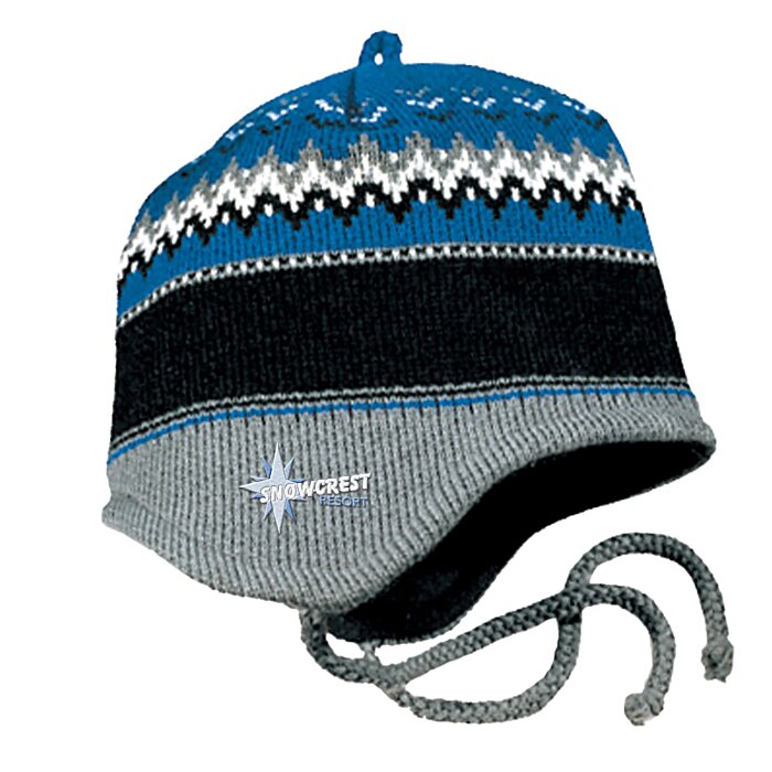 Custom Heavyweight Helmet Toque - Chevron