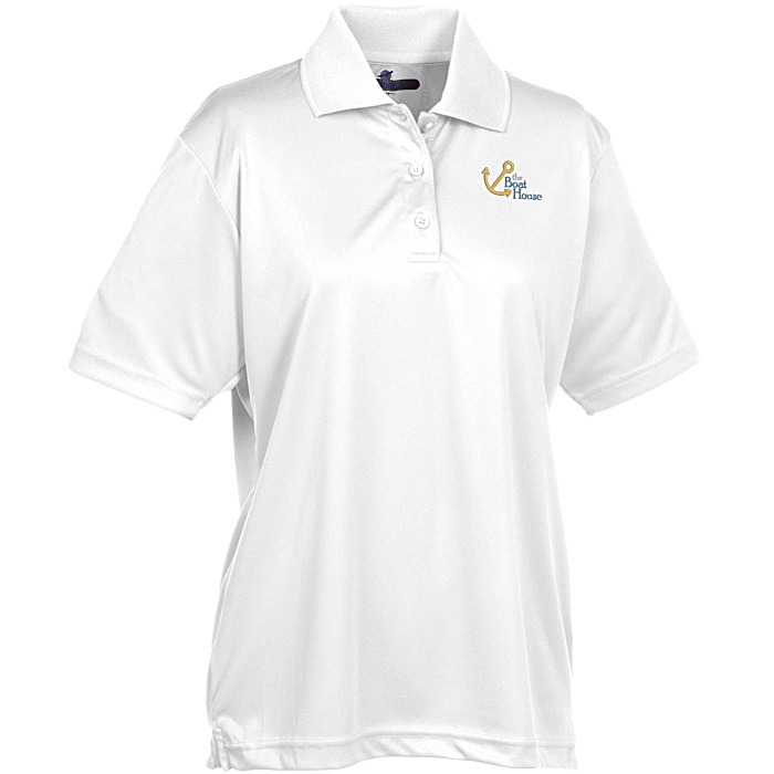 Custom BLU-X-DRI Stain Release Performance Polo - Ladies'