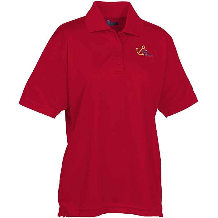 Custom BLU-X-DRI Stain Release Performance Polo - Ladies'