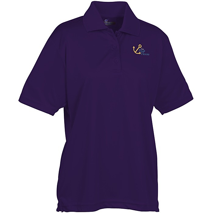 Custom BLU-X-DRI Stain Release Performance Polo - Ladies'