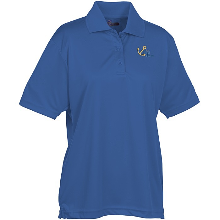 Custom BLU-X-DRI Stain Release Performance Polo - Ladies'