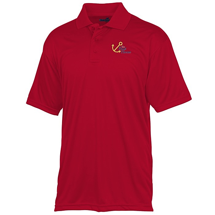 Custom BLU-X-DRI Stain Release Performance Polo - Men's