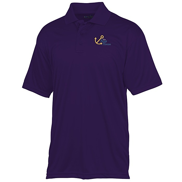 Custom BLU-X-DRI Stain Release Performance Polo - Men's