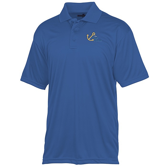 Custom BLU-X-DRI Stain Release Performance Polo - Men's