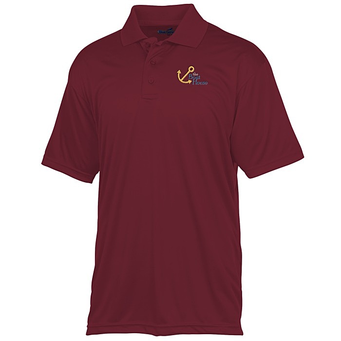 Custom BLU-X-DRI Stain Release Performance Polo - Men's