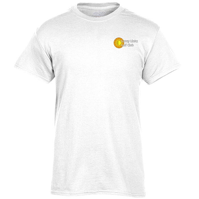 Custom Gildan DryBlend 50/50 T-Shirt - Embroidered