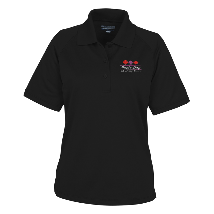 Custom Palmetto Saddle Shoulder Wicking Polo - Ladies'