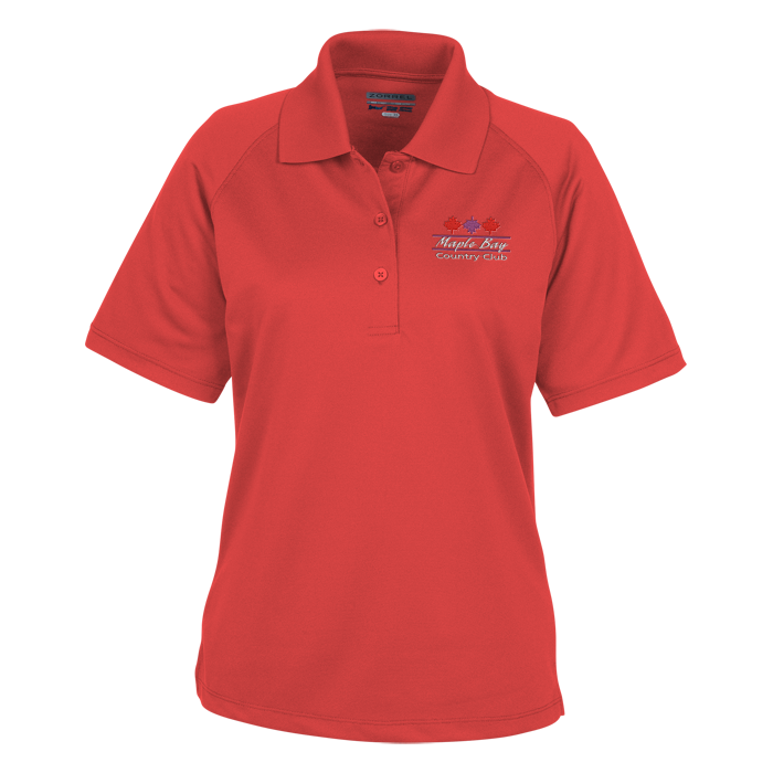 Custom Palmetto Saddle Shoulder Wicking Polo - Ladies'