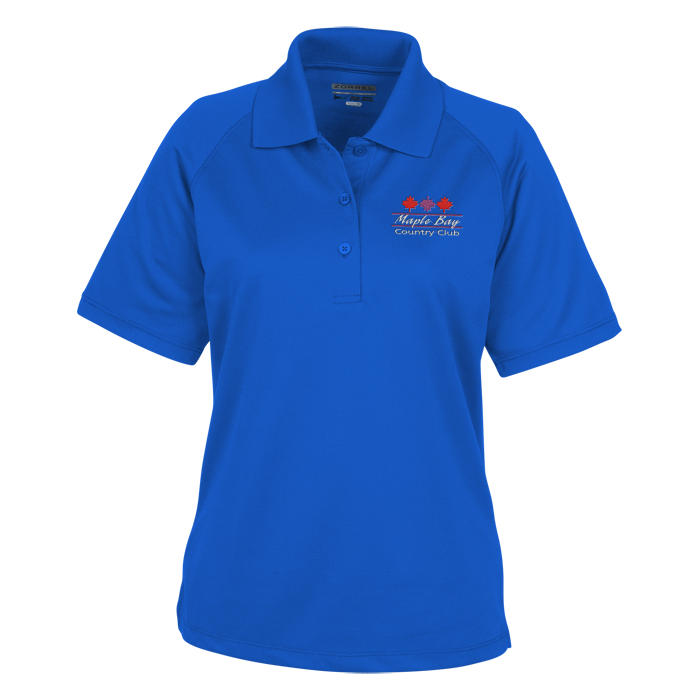 Custom Palmetto Saddle Shoulder Wicking Polo - Ladies'