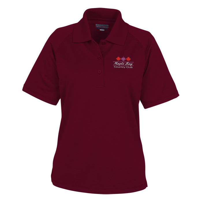 Custom Palmetto Saddle Shoulder Wicking Polo - Ladies'