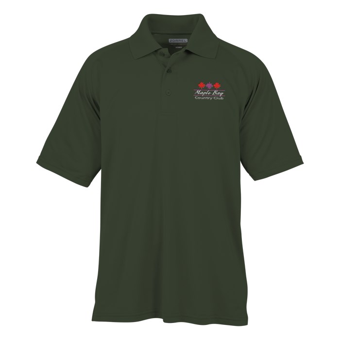 Custom Palmetto Saddle Shoulder Wicking Polo - Men's