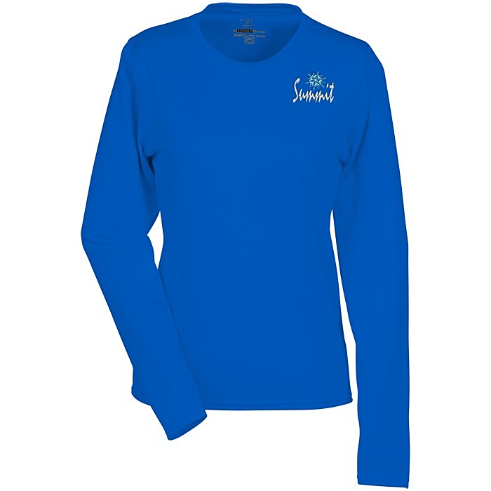 Custom Boston Long Sleeve Training Tech Tee - Ladies' - Embroidered