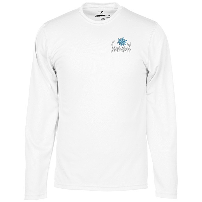 Custom Boston Long Sleeve Training Tech Tee - Men's - Embroidered