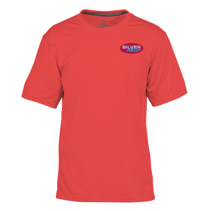 Custom Vegas Heathered Performance Tee - Men's - Embroidered