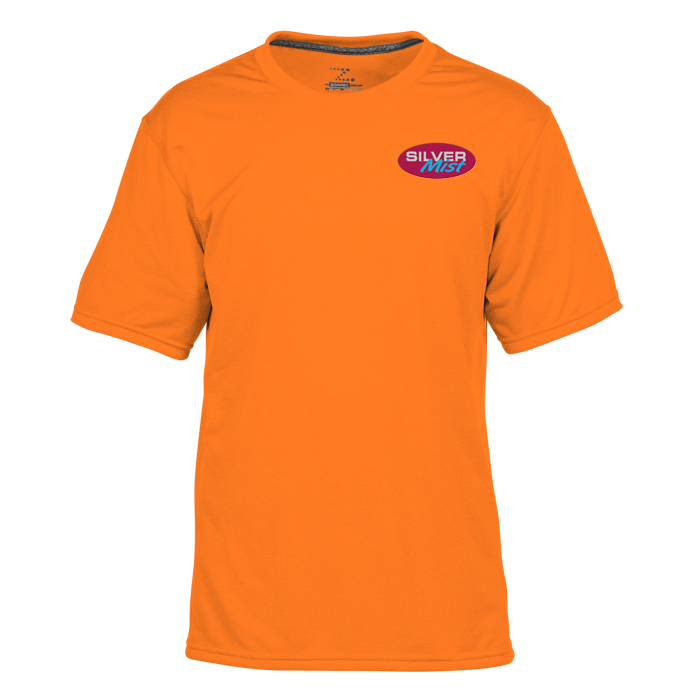 Custom Vegas Heathered Performance Tee - Men's - Embroidered