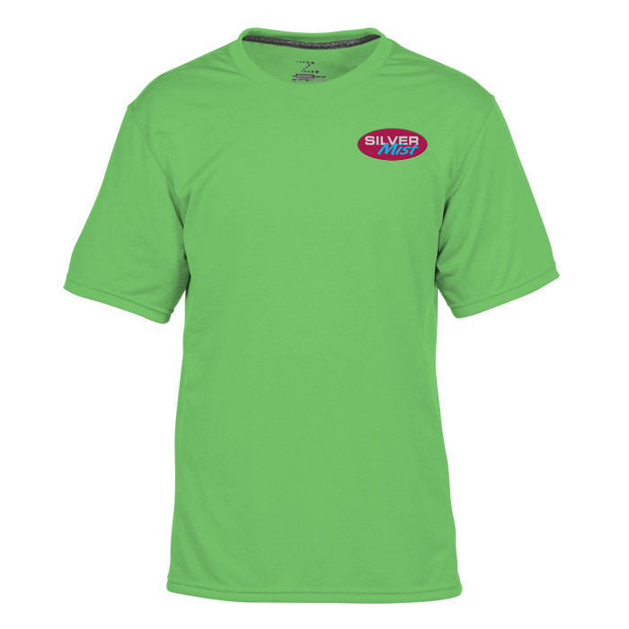 Custom Vegas Heathered Performance Tee - Men's - Embroidered