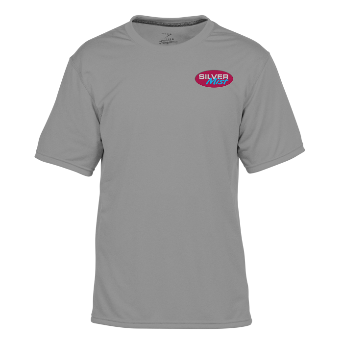 Custom Vegas Heathered Performance Tee - Men's - Embroidered