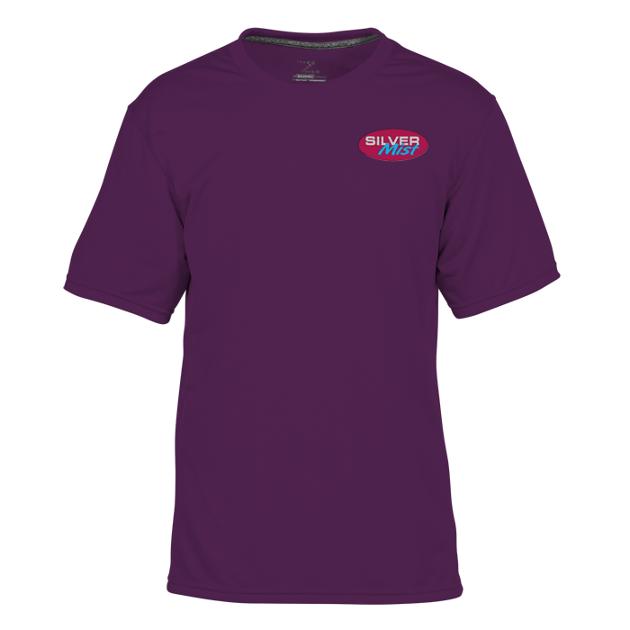 Custom Vegas Heathered Performance Tee - Men's - Embroidered