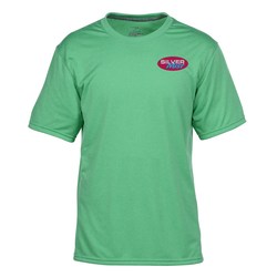 Custom Vegas Heathered Performance Tee - Men's - Embroidered