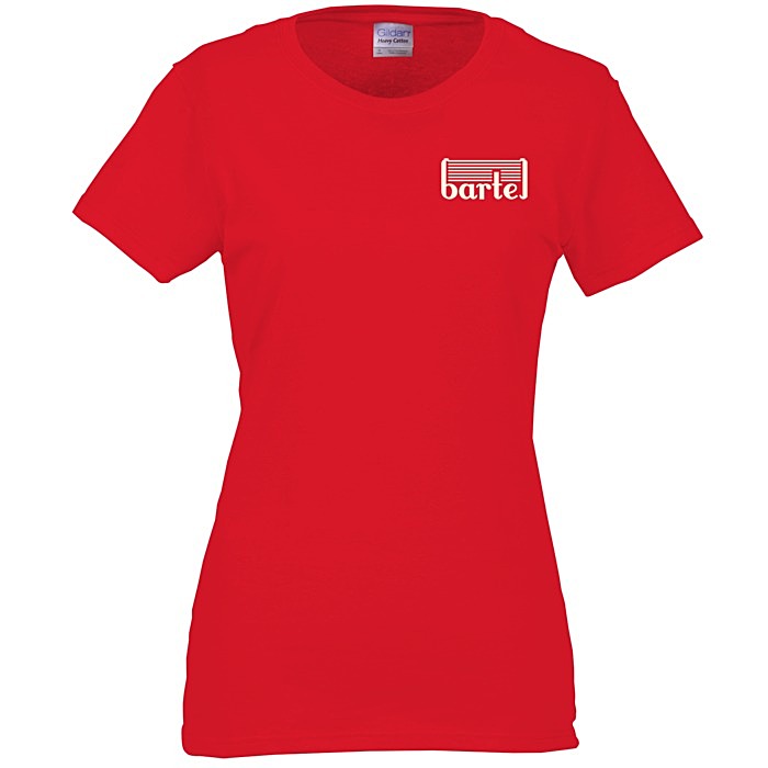 Custom Gildan Heavy Cotton T-Shirt - Ladies' - Screen