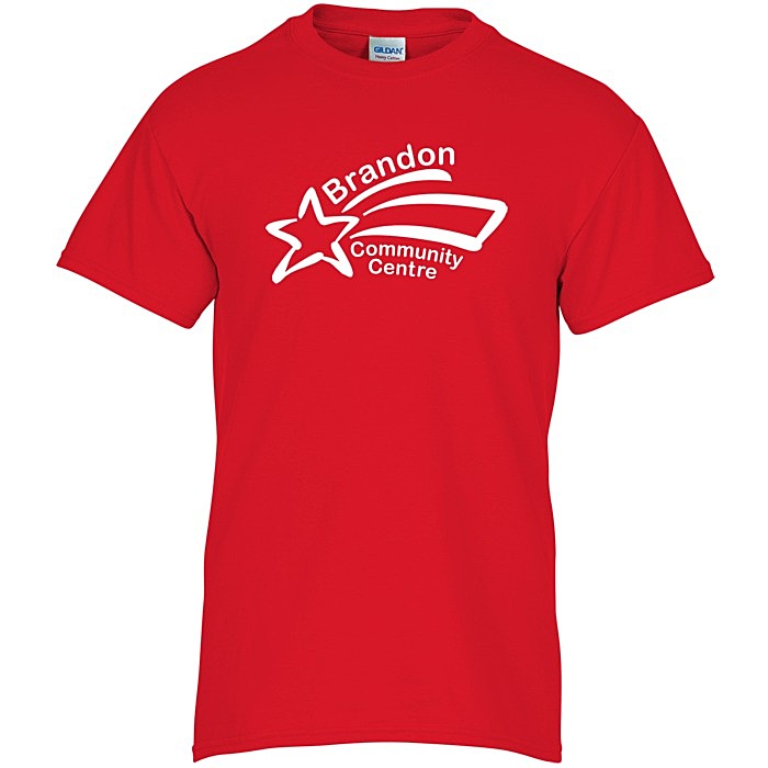 Custom Gildan Heavy Cotton T-Shirt - Men's - Screen - Colours