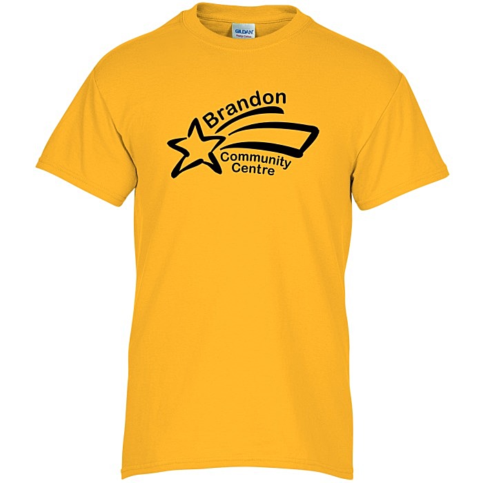 Custom Gildan Heavy Cotton T-Shirt - Men's - Screen - Colours