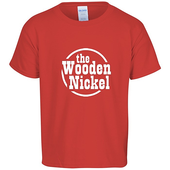 Custom Gildan Heavy Cotton T-Shirt - Youth - Screen