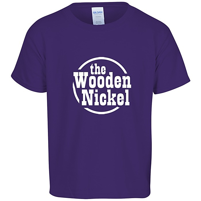 Custom Gildan Heavy Cotton T-Shirt - Youth - Screen
