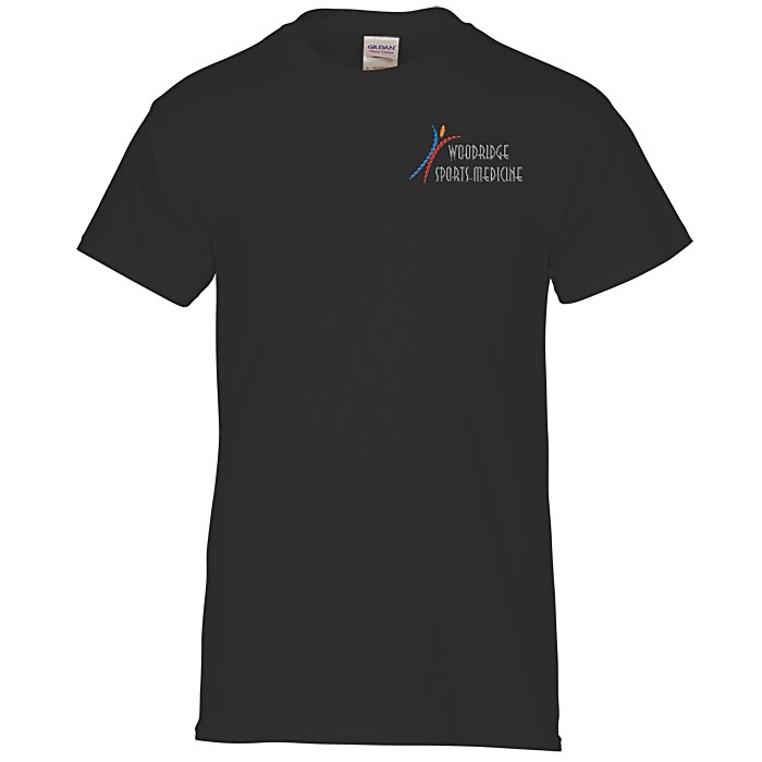 Custom Gildan Heavy Cotton T-Shirt - Men's - Embroidered