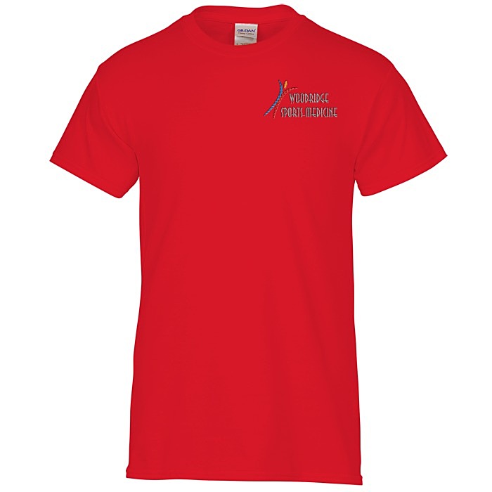 Custom Gildan Heavy Cotton T-Shirt - Men's - Embroidered