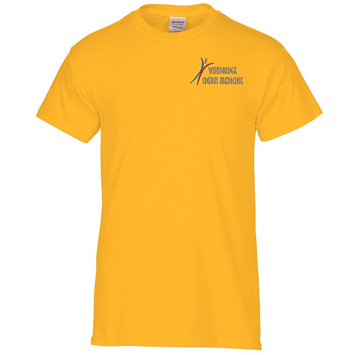 Custom Gildan Heavy Cotton T-Shirt - Men's - Embroidered