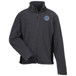 Custom Crossland Colourblock Fleece Jacket - Men's