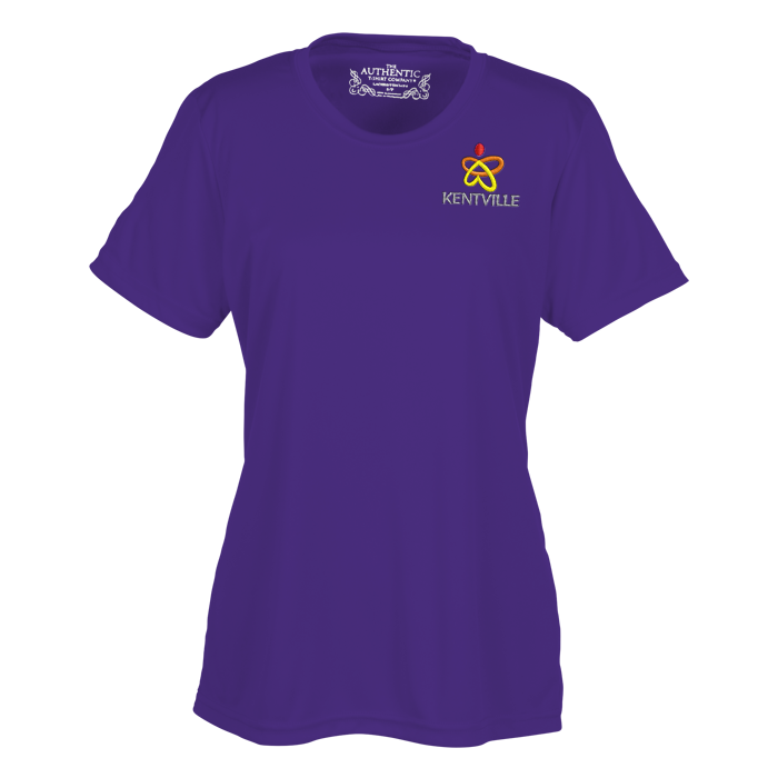 Custom Pro Team Moisture Wicking Tee - Ladies' - Embroidered