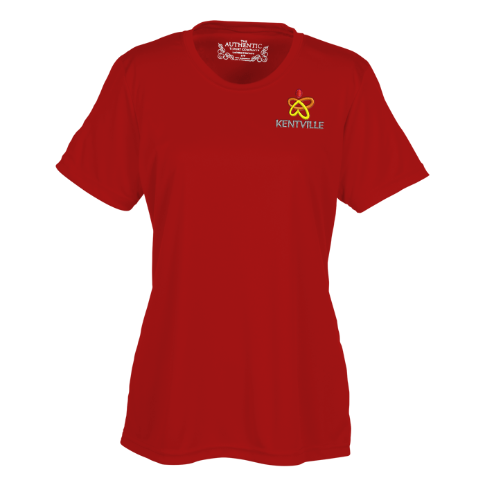 Custom Pro Team Moisture Wicking Tee - Ladies' - Embroidered