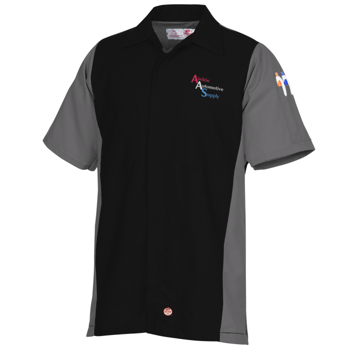 Custom Red Kap Short Sleeve Crew Shirt