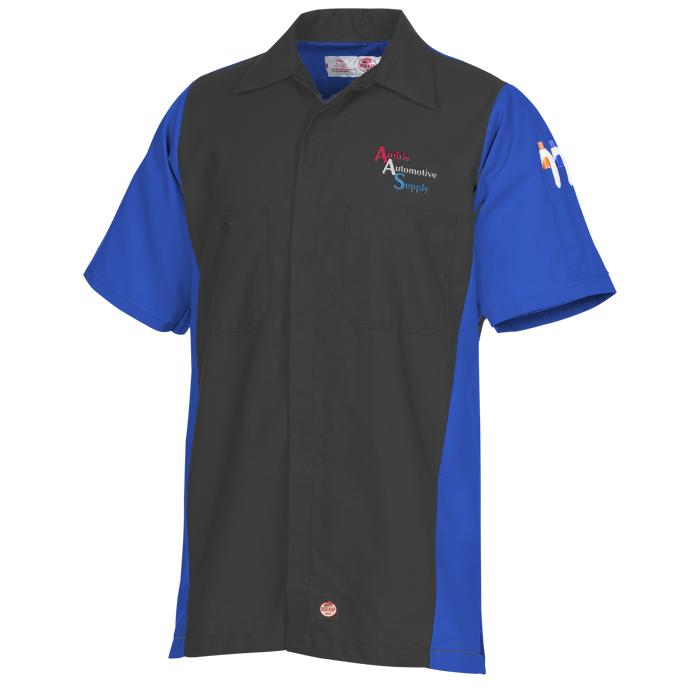 Custom Red Kap Short Sleeve Crew Shirt