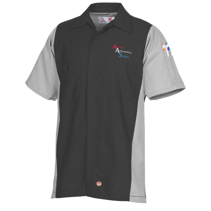 Custom Red Kap Short Sleeve Crew Shirt