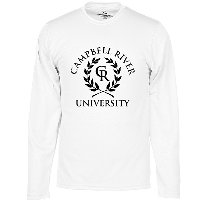 Custom Boston Long Sleeve Training Tech Tee - Men's - Screen