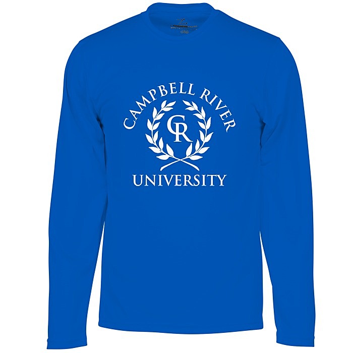 Custom Boston Long Sleeve Training Tech Tee - Men's - Screen